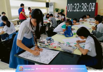 Poster Making Contest: gipakita ang panabot sa mga kabataan batok kalamidad